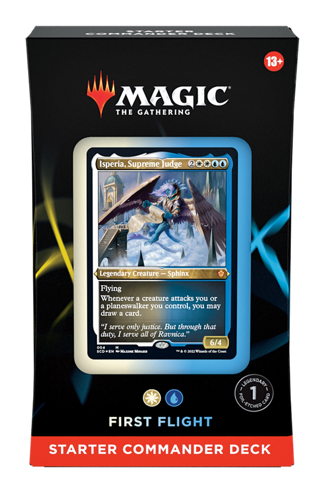 Magic the Gathering First Flight Starter Commander Deck