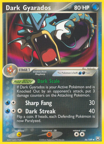 Dark Gyarados (36/109) [EX: Team Rocket Returns]