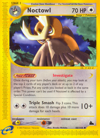 Noctowl (40/144) [Skyridge]