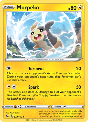 Morpeko (073/192) [Sword & Shield: Rebel Clash]