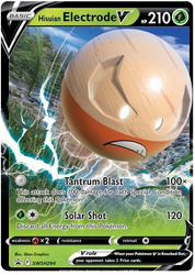 Hisuian Electrode V (SWSH294) (Jumbo Card) [Sword & Shield: Black Star Promos]