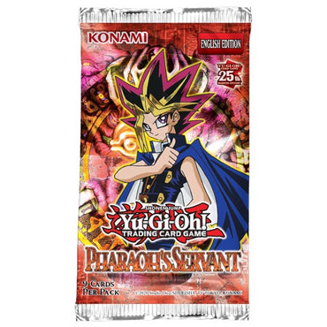 Yu-Gi-Oh! Pharaoh's Servant Booster Pack (25th Anniversary Edition)