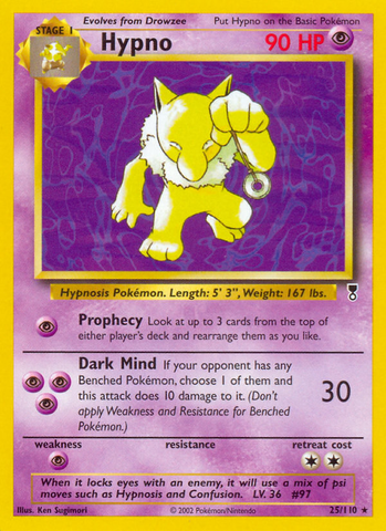 Hypno (25/110) [Legendary Collection]