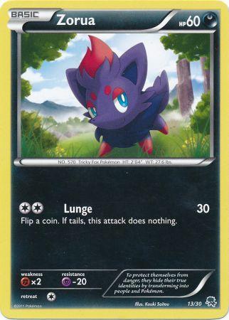 Zorua (13/30) [Black & White: Trainer Kit - Zoroark]