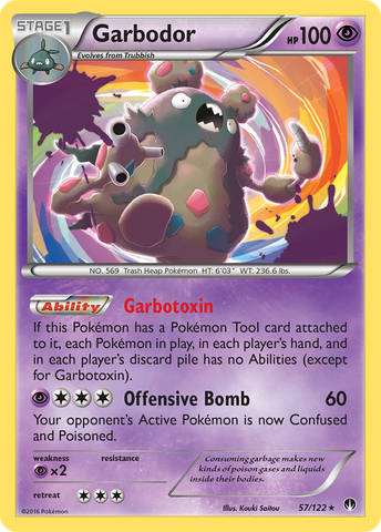 Garbodor (57/122) [XY: BREAKpoint]