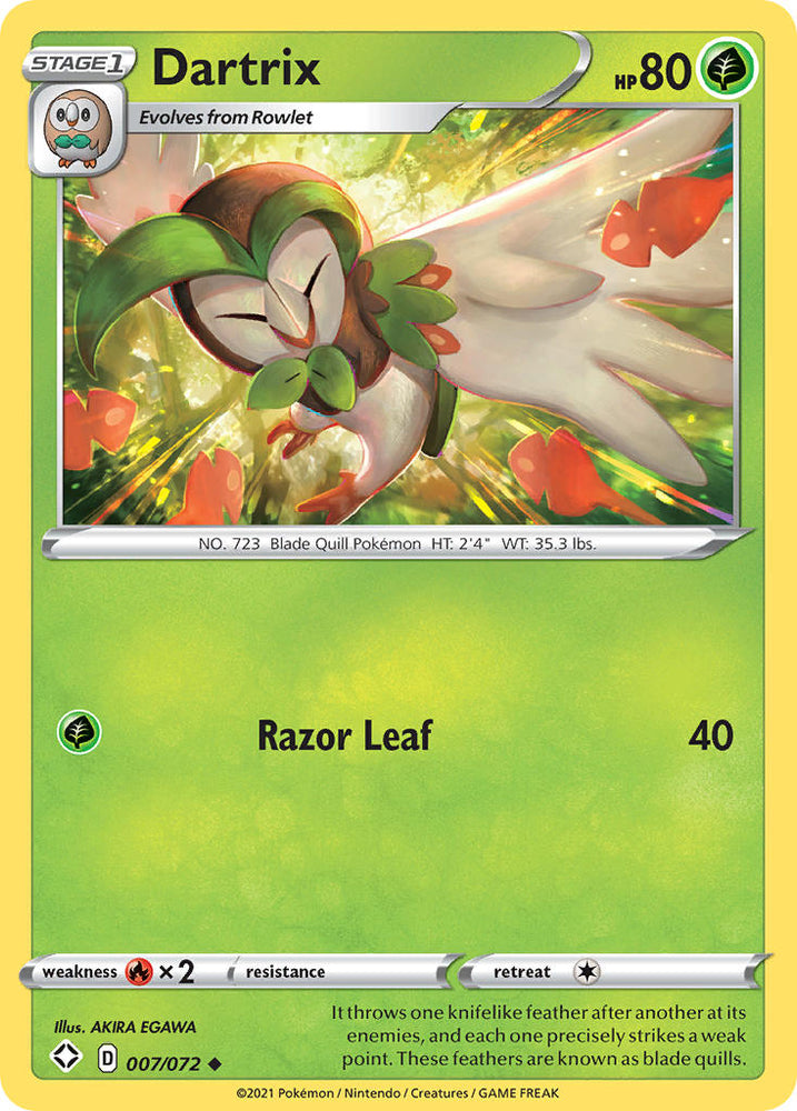 Dartrix (007/072) [Sword & Shield: Shining Fates]