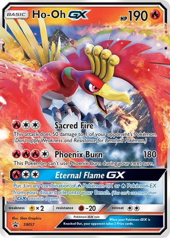 Ho-Oh GX (SM57) [Sun & Moon: Black Star Promos]