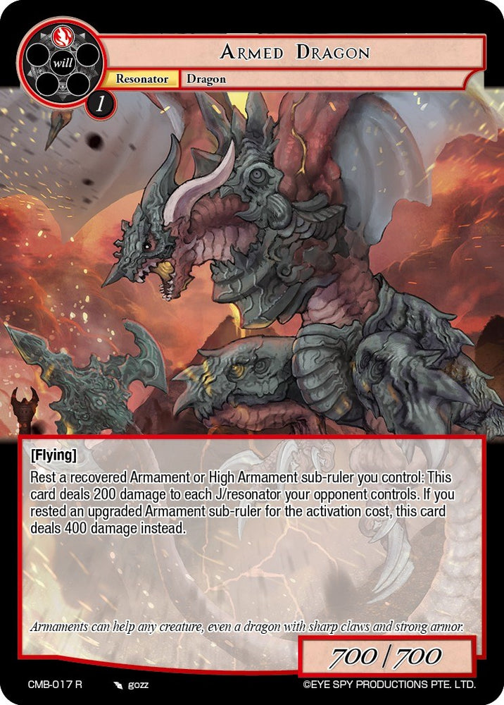 Armed Dragon (CMB-017 R) [Crimson Moon's Battleground]