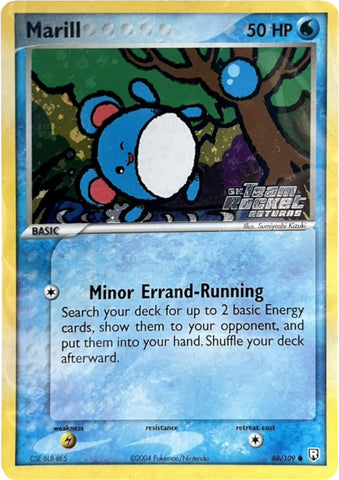 Marill (68/109) (Stamped) [EX: Team Rocket Returns]