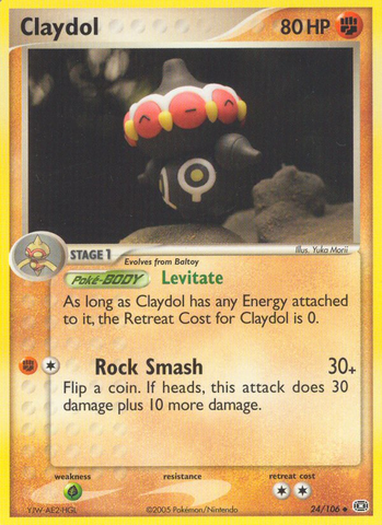 Claydol (24/106) [EX: Emerald]