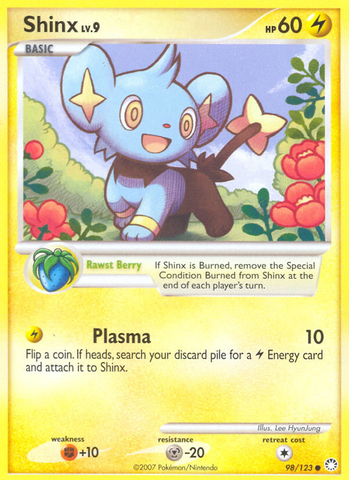 Shinx (98/123) [Diamond & Pearl: Mysterious Treasures]