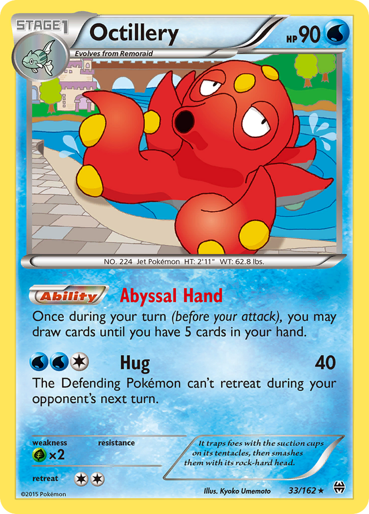 Octillery (33/162) [XY: BREAKthrough]