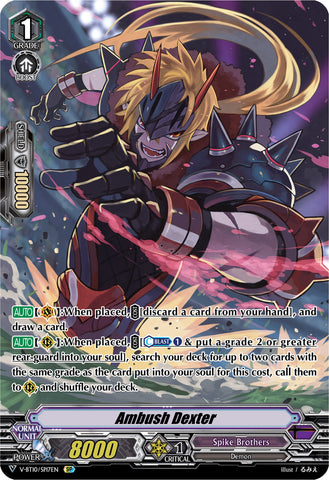 Ambush Dexter (V-BT10/SP17EN) [Phantom Dragon Aeon]