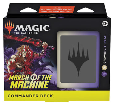 Magic the Gathering March of the Machine Growing Threat Commander Deck