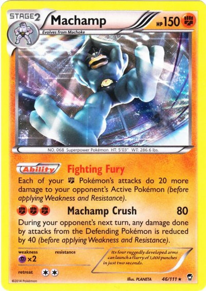 Machamp (46/111) [XY: Furious Fists]