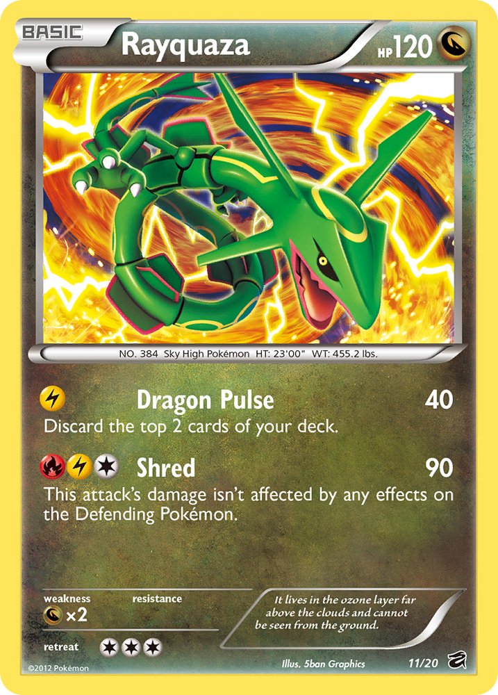 Rayquaza (11/20) [Black & White: Dragon Vault]