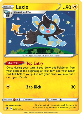 Luxio (061/192) [Sword & Shield: Rebel Clash]