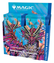 MTG Commander Legends: Battle for Baldur's Gate Collector Booster Box Display