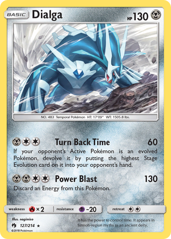 Dialga (127/214) [Sun & Moon: Lost Thunder]