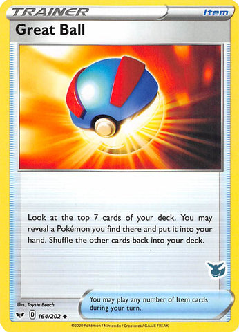 Great Ball (164/202) (Eevee Deck) [Battle Academy 2022]