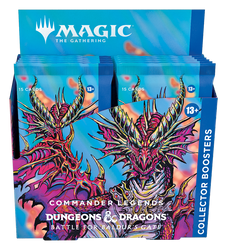 MTG Commander Legends: Battle for Baldur's Gate Collector Booster Box Display