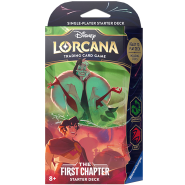 Disney Lorcana The First Chapter Starter Deck (Emerald & Ruby)