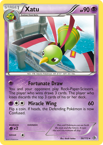 Xatu (56/113) [Black & White: Legendary Treasures]