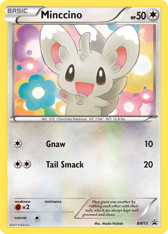 Minccino (BW13) [Black & White: Black Star Promos]