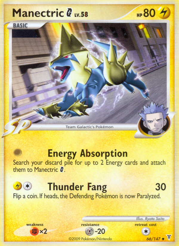 Manectric G (66/147) [Platinum: Supreme Victors]