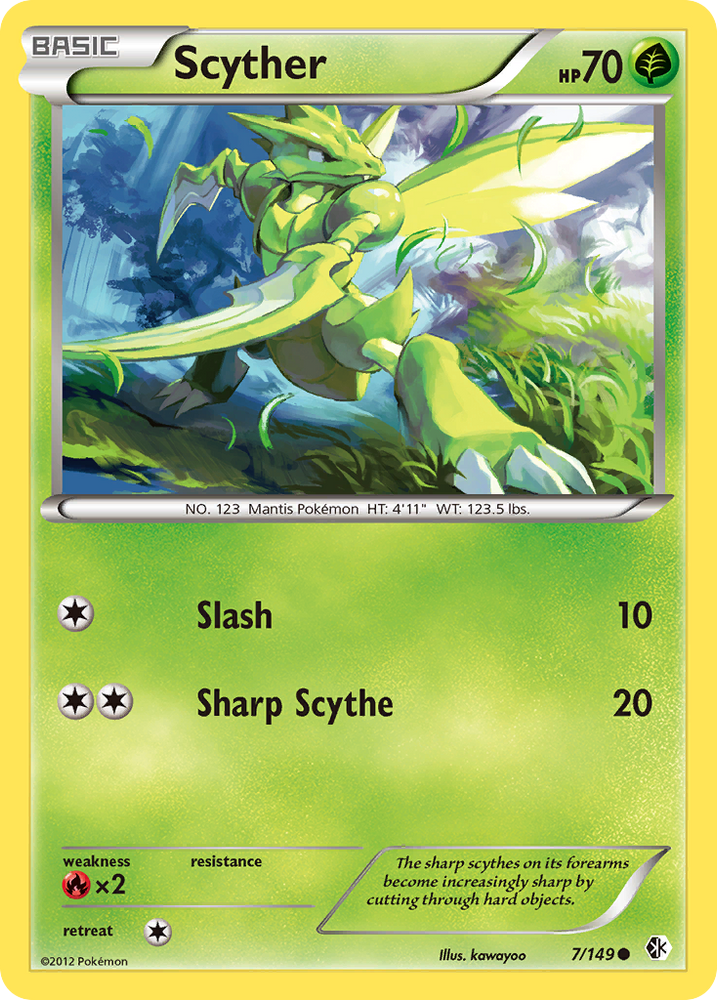 Scyther (7/149) [Black & White: Boundaries Crossed]