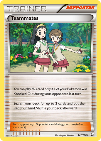 Teammates (141/160) [XY: Primal Clash]