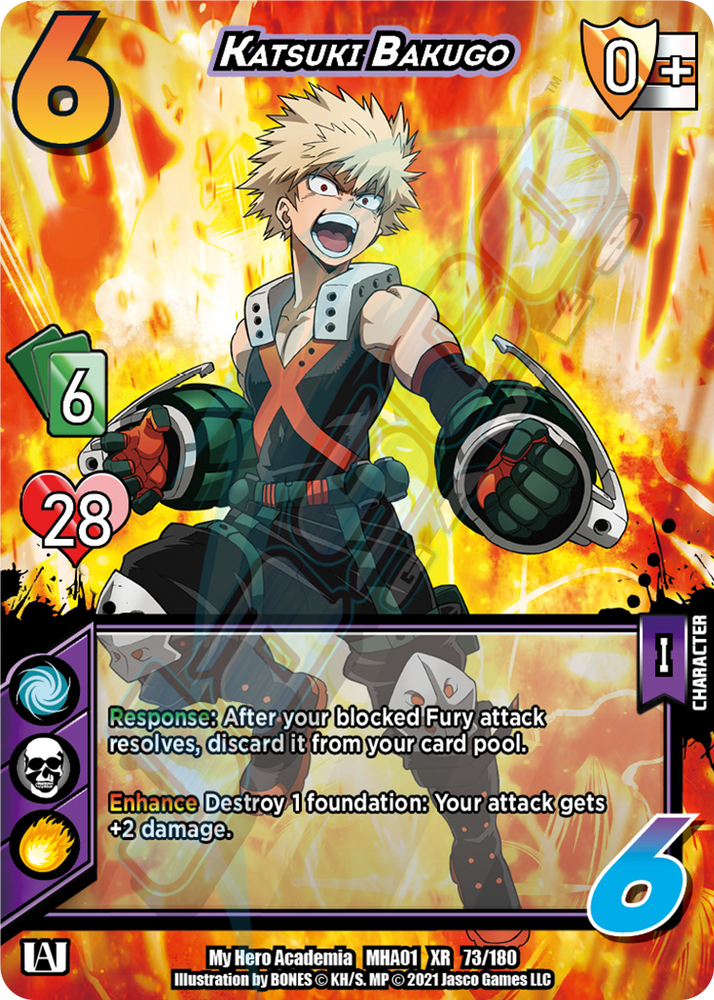 Katsuki Bakugo [Series 1 XR Unlimited]