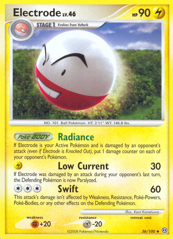 Electrode (36/100) [Diamond & Pearl: Stormfront]