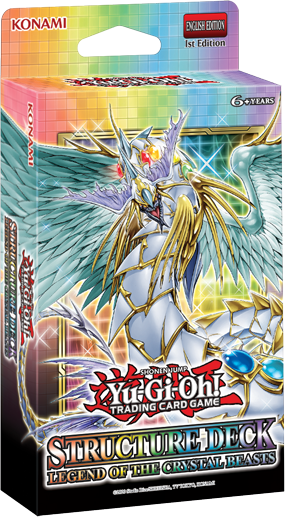 Yu-Gi-Oh! TCG Legend of the Crystal Beasts Structure Deck (1st Edition)