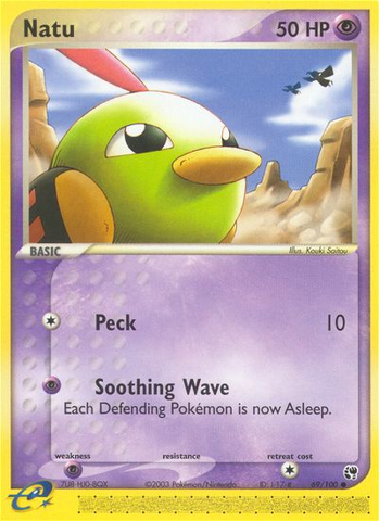 Natu (69/100) [EX: Sandstorm]