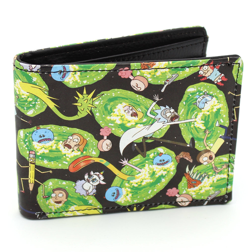 Adult Swim Rick and Morty Bi-Fold Wallet with Gift Tin - Concept One - 1