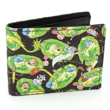 Adult Swim Rick and Morty Bi-Fold Wallet with Gift Tin - Concept One - 1