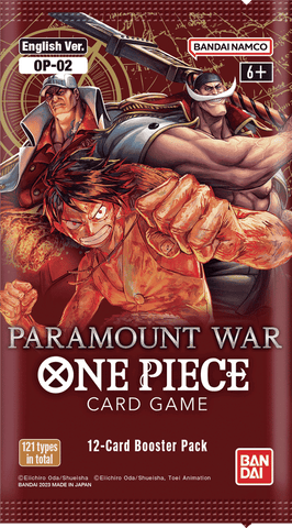 One Piece Paramount War (OP02) Booster Pack
