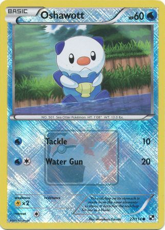 Oshawott (27/114) (League Promo) [Black & White: Base Set]