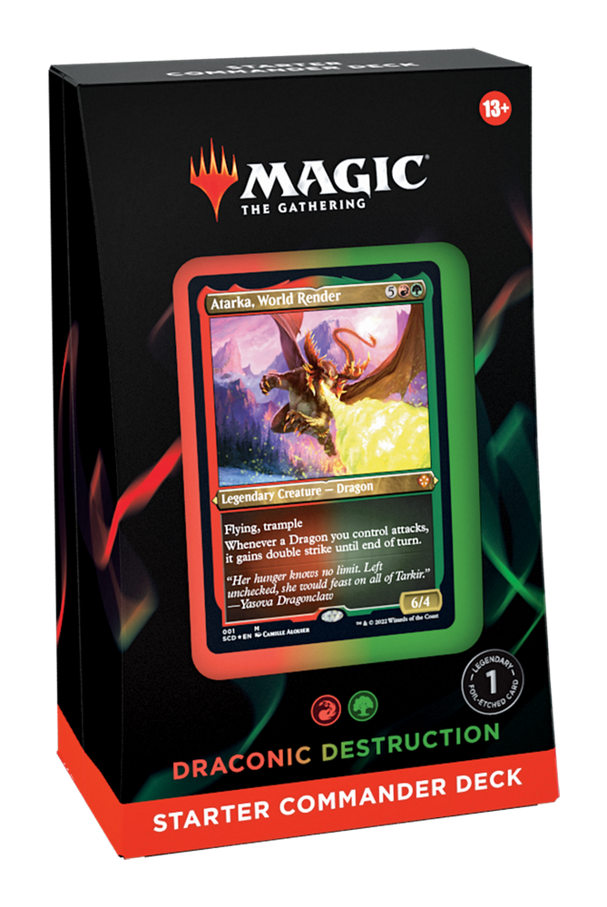 Magic the Gathering Draconic Destruction Starter Commander Deck