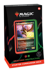 Magic the Gathering Draconic Destruction Starter Commander Deck