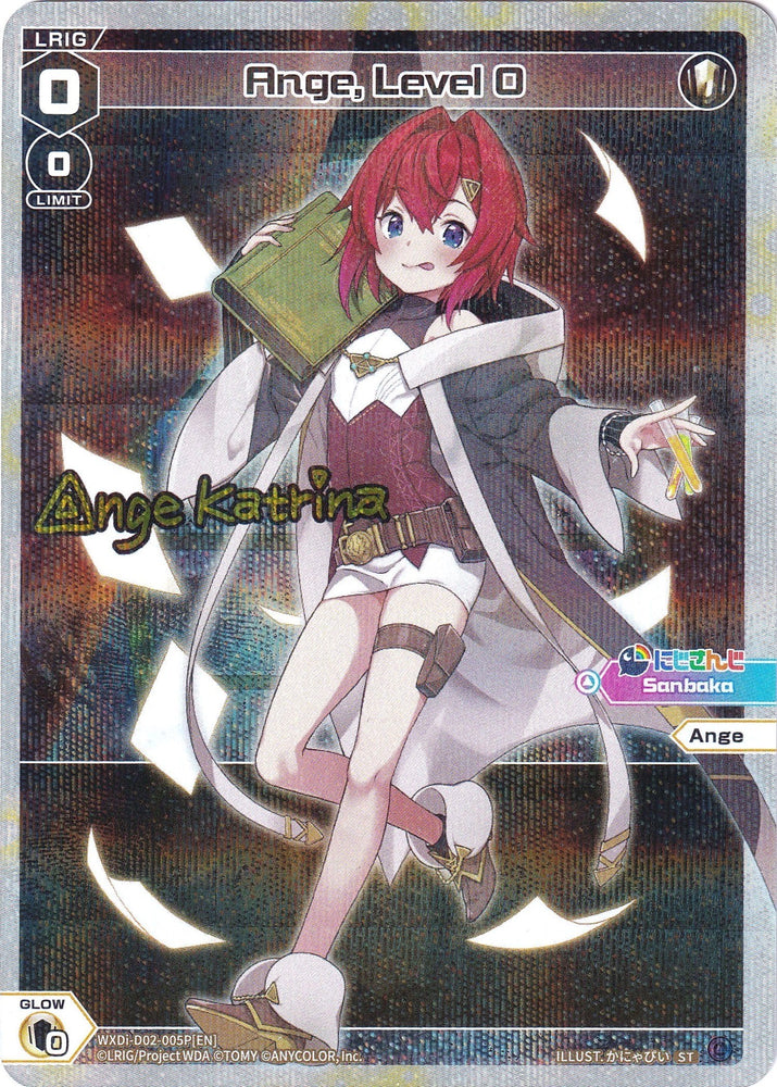 Ange, Level 0 (Parallel Foil) (WXDi-D02-005P) [Interlude Diva]