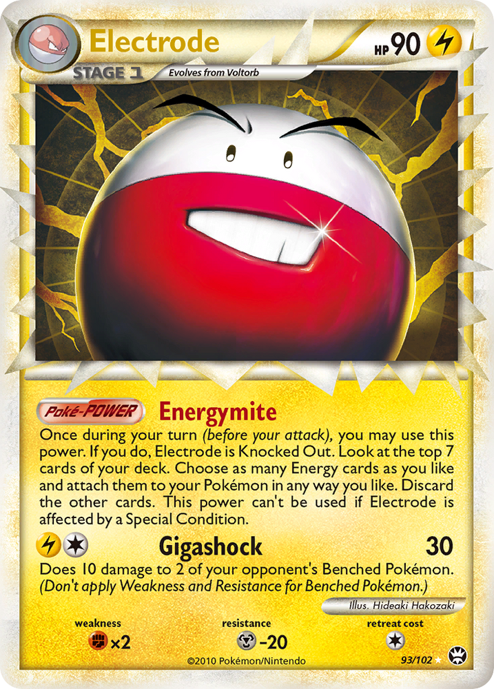 Electrode (93/102) [HeartGold & SoulSilver: Triumphant]