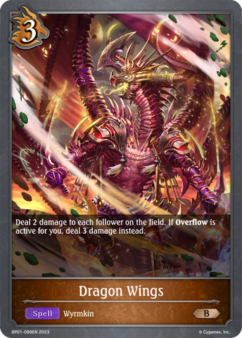 Dragon Wings (BP01-099EN) [Advent of Genesis]