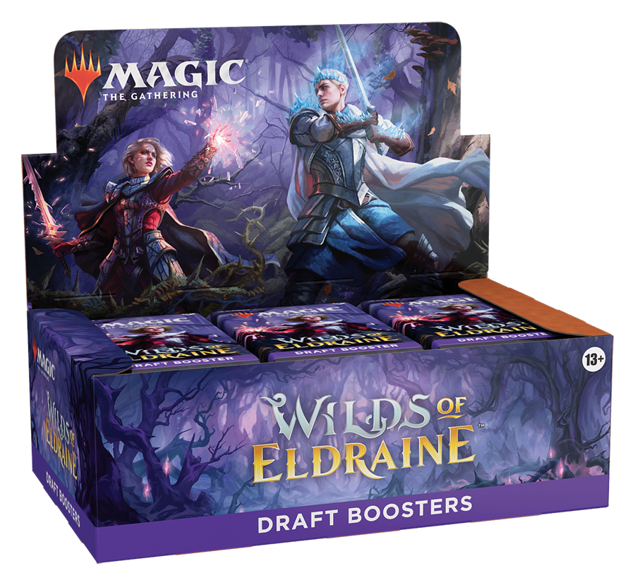 Magic the Gathering Wilds of Eldraine Draft Booster Display