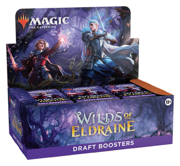 Magic the Gathering Wilds of Eldraine Draft Booster Display