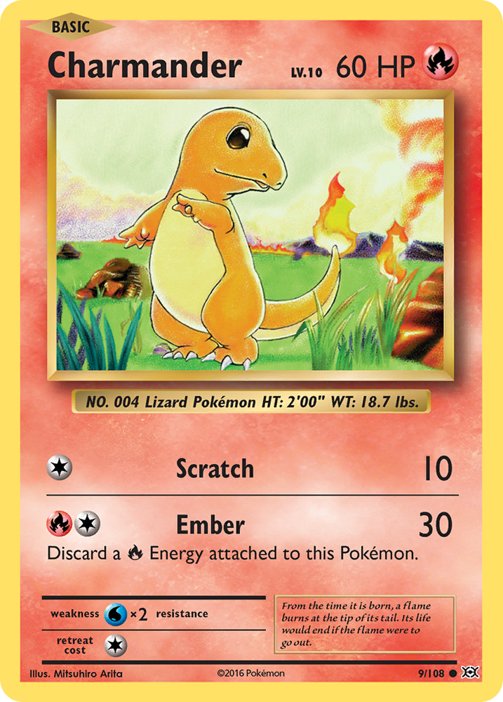 Charmander (9/108) [XY: Evolutions]