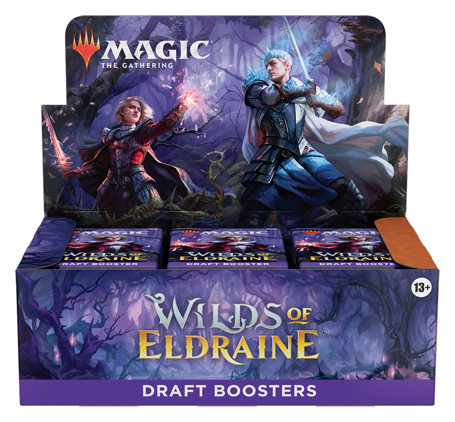 Magic the Gathering Wilds of Eldraine Draft Booster Display