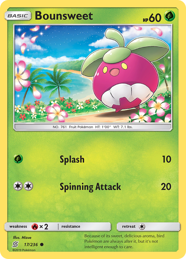 Bounsweet (17/236) [Sun & Moon: Unified Minds]