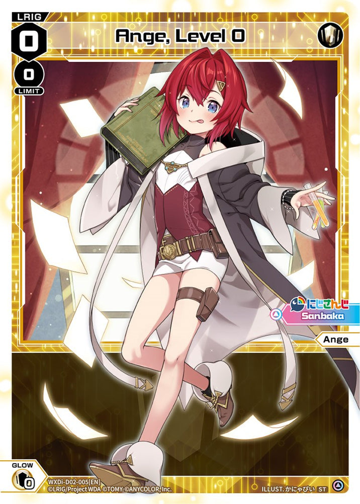 Ange, Level 0 (WXDi-D02-005) [Diva Debut Deck D02: NIJISANJI ver. Sanbaka]